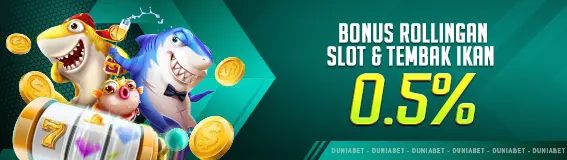 BONUS ROLLINGAN  SLOT & TEMBAK IKAN